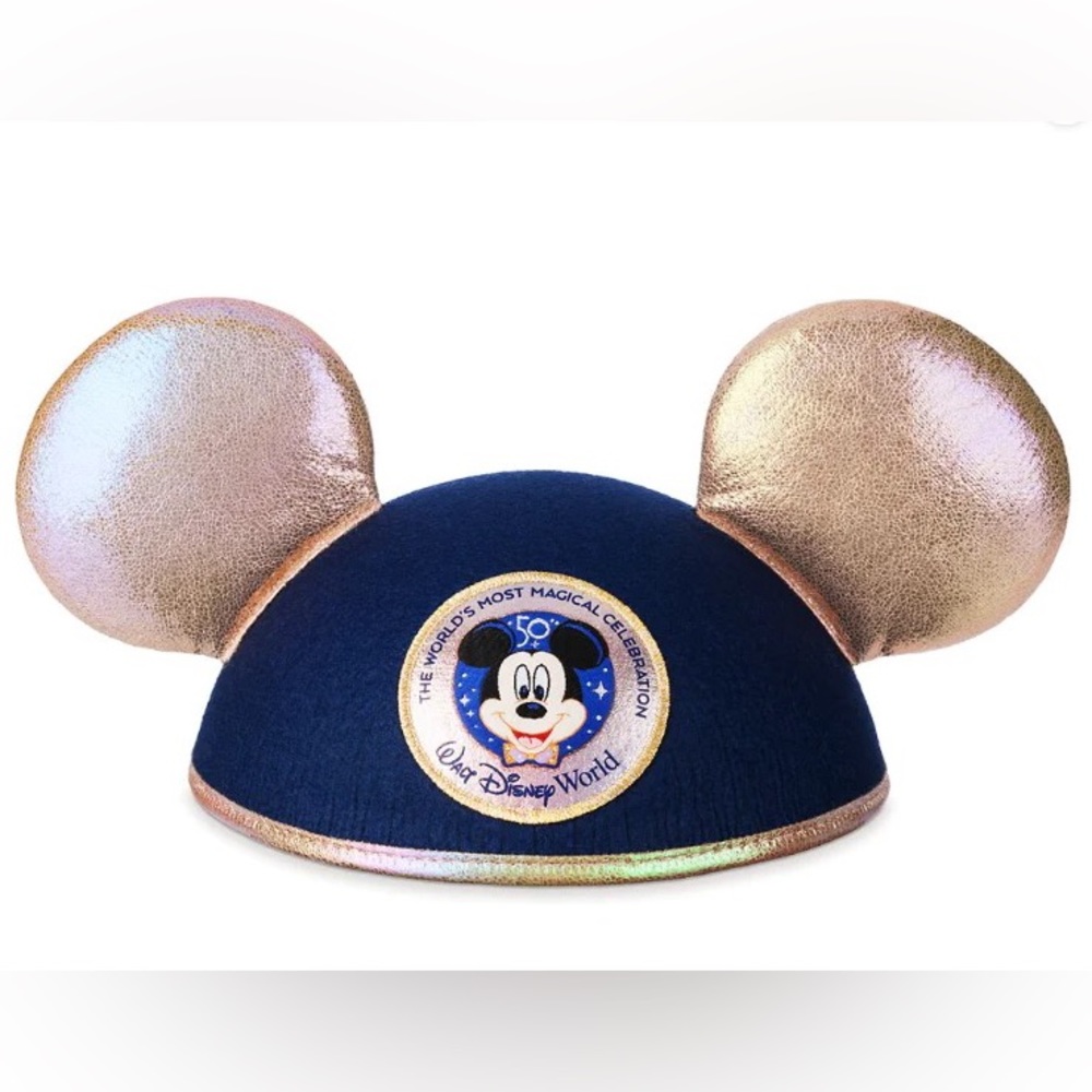 Disney Adult Mickey Ear Hat - Walt Disney World 50th Anniversary